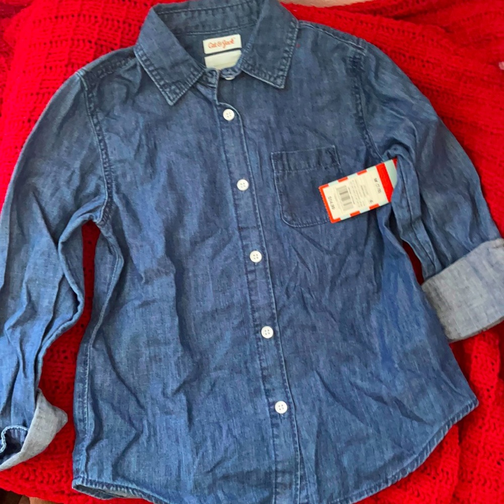 Girls Denim Top